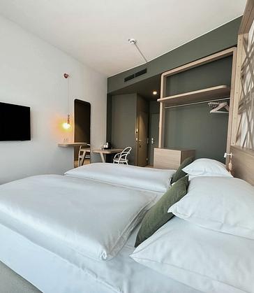 ARCOTEL AQ Wien | Wien | Modernes Deluxe Zimmer mit stilvollem Design im ARCOTEL AQ in Wien.