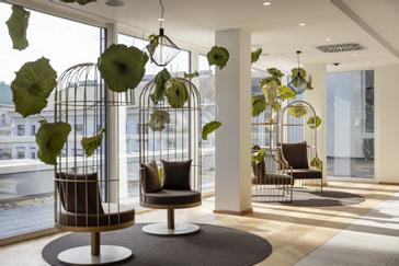 ARCOTEL AQ Wien | Wien | Spacious modern lobby of the ARCOTEL AQ in Hotel 1090 Vienna.