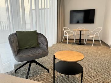 ARCOTEL AQ Wien | Wien | Spacious and stylish suite at the ARCOTEL AQ Hotel in Vienna